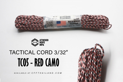 TC05-Red Camo 3/32&quot;