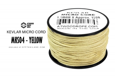 Kevlar Micro Cord MKS04-YELLOW