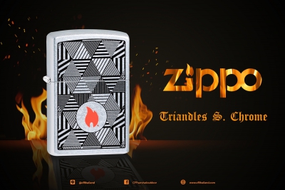 ZIPPO Triandles S. Chrome 29546