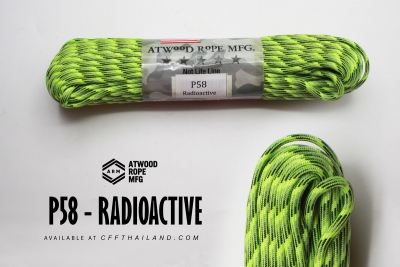 Paracord 550 P58-Radioactive
