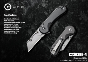 C23039B-4 Elementum Utility