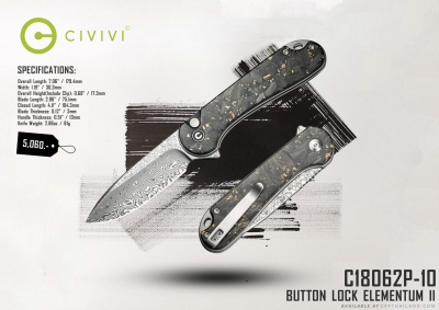 C18062P-10 Button Lock Elementum II