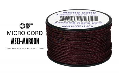 Micro Cord MS13-MAROON
