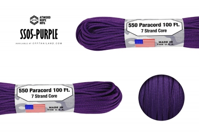 Paracord 550 S05-Purple