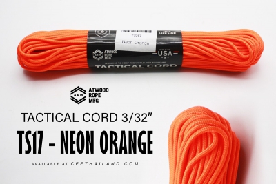TS17-Neon Orange 3/32&quot;