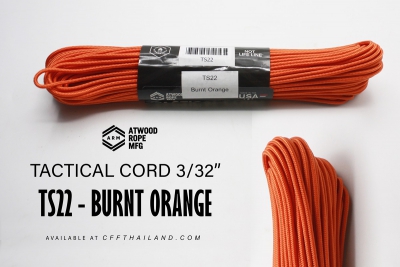 TS22 - Burnt Orange 3/32&quot;