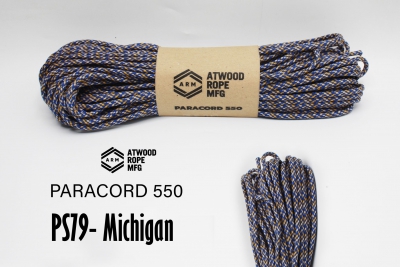 Paracord 550 PS79-Michigan