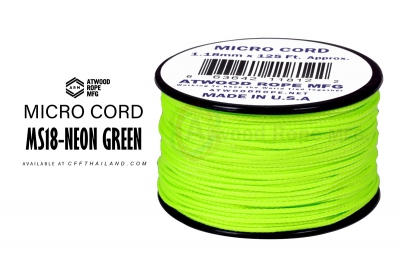 Micro Cord MS18-Neon Green