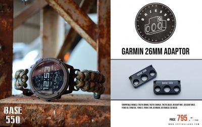 BASE 550 GARMIN 26MM. ADAPTOR