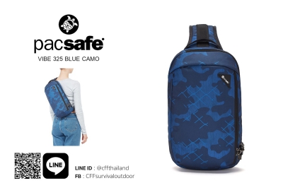 Pacsafe Vibe 325  (Blue Camo)