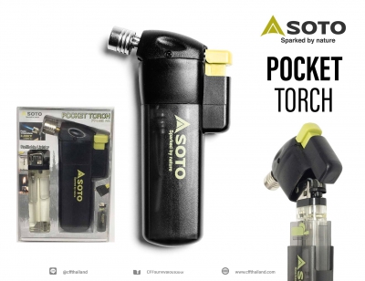 Soto Pocket Torch with Refillable Lighter