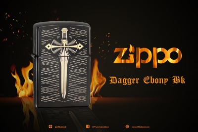 ZIPPO Dagger Ebony Bk. 28799
