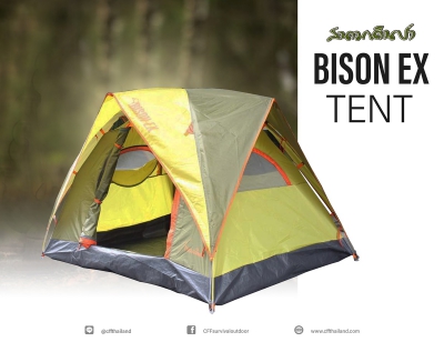 สนามเดินป่า Tent Bison Ex