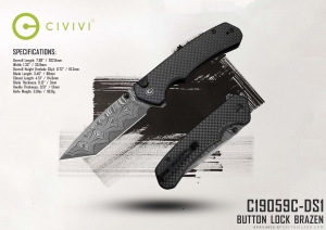 C19059C-DS1 Button Lock Brazen